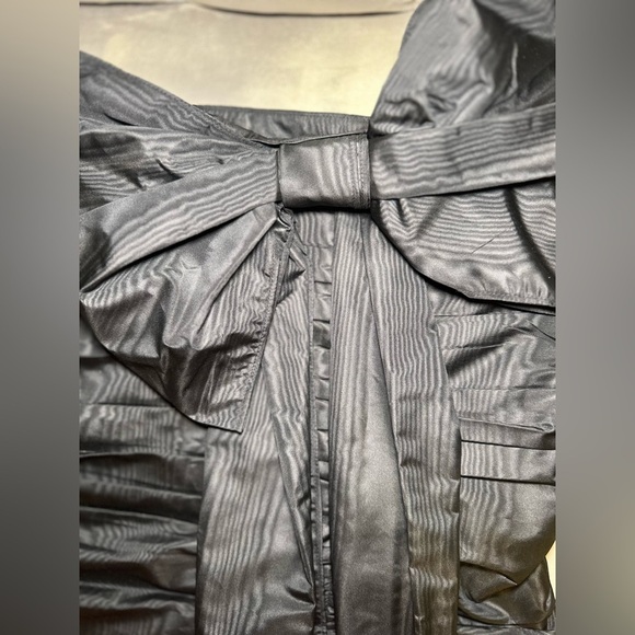 RED VALENTINO Black Bow Mini Skirt - Size 46 - Picture 5 of 12